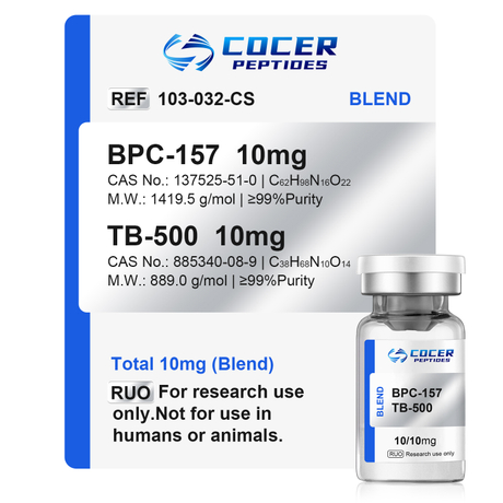 BPC157，TB500 10mg+10mg（Blend）