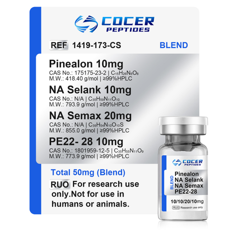 illumineuro (Pinealon/NA Selank/NA Seamx/PE22- 28) 50mg Blend