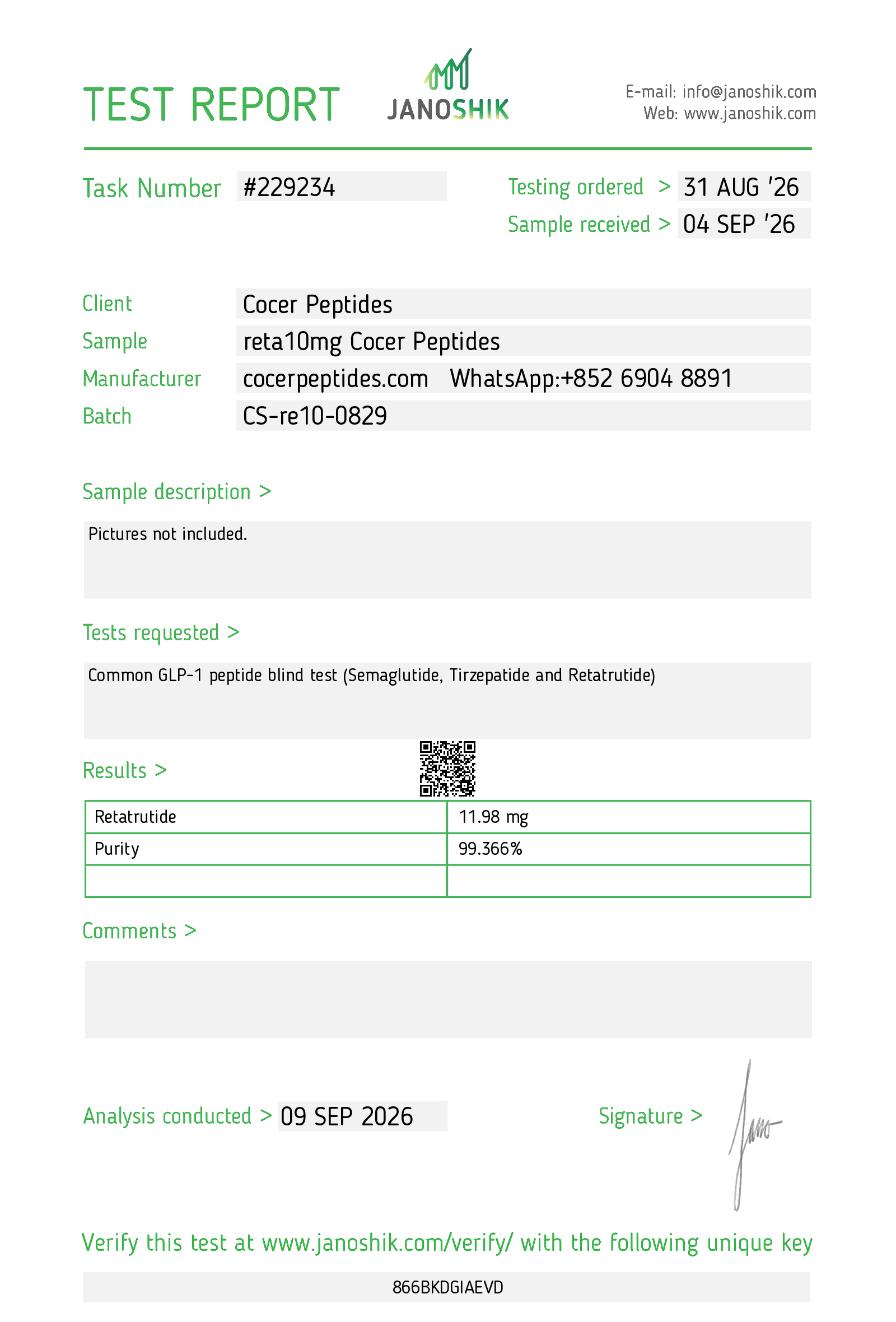Test Report #229234